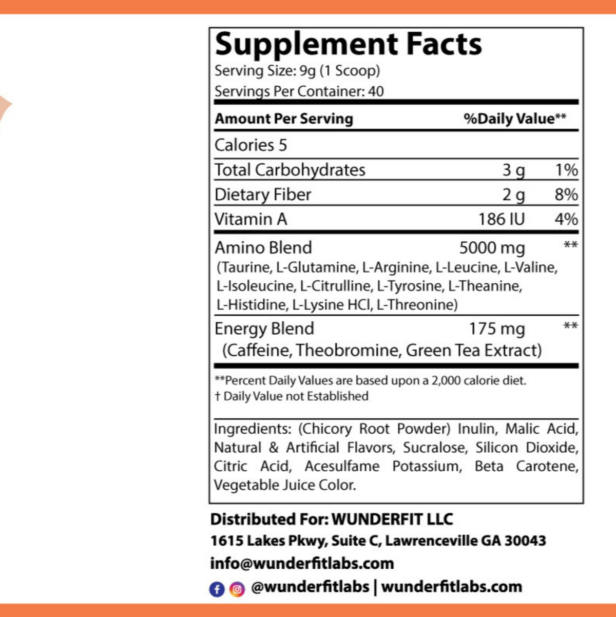 Energized Aminos, Powder, 40 Servings