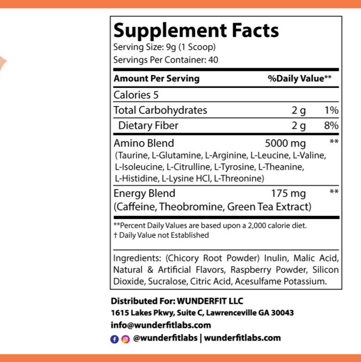 Energized Aminos, Powder, 40 Servings