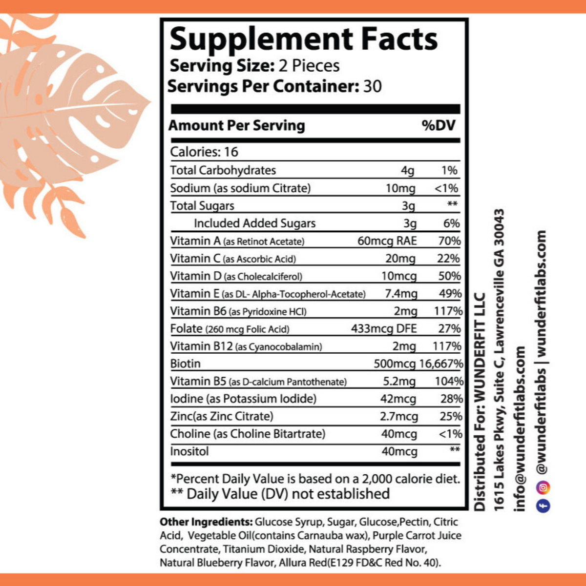 Hair, Skin & Nails, Gummies, 30 Servings