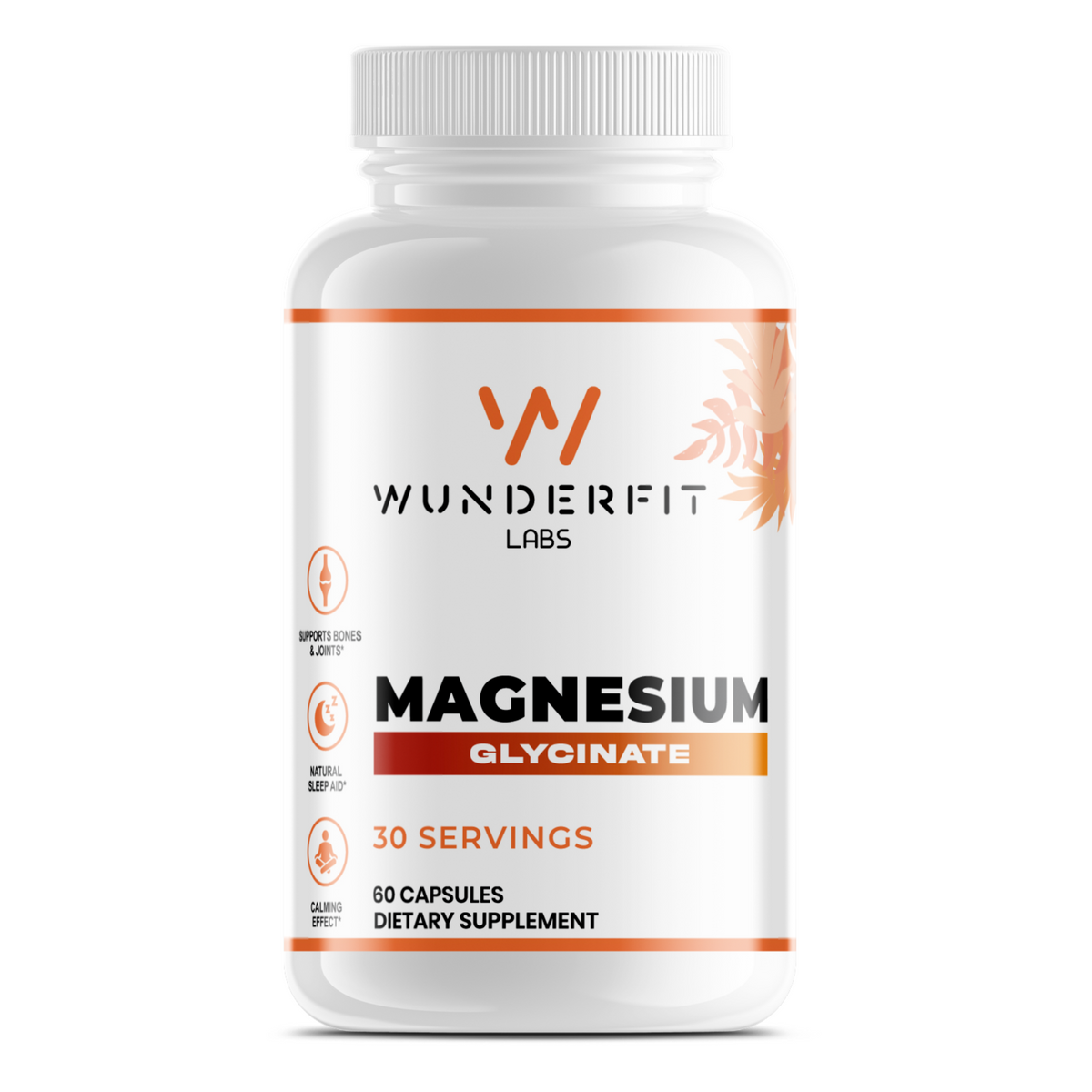 Magnesium Glycinate, Capsules, 30 Servings