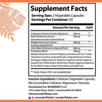 Mushroom Immune Booster, Capsules, 30 Servings