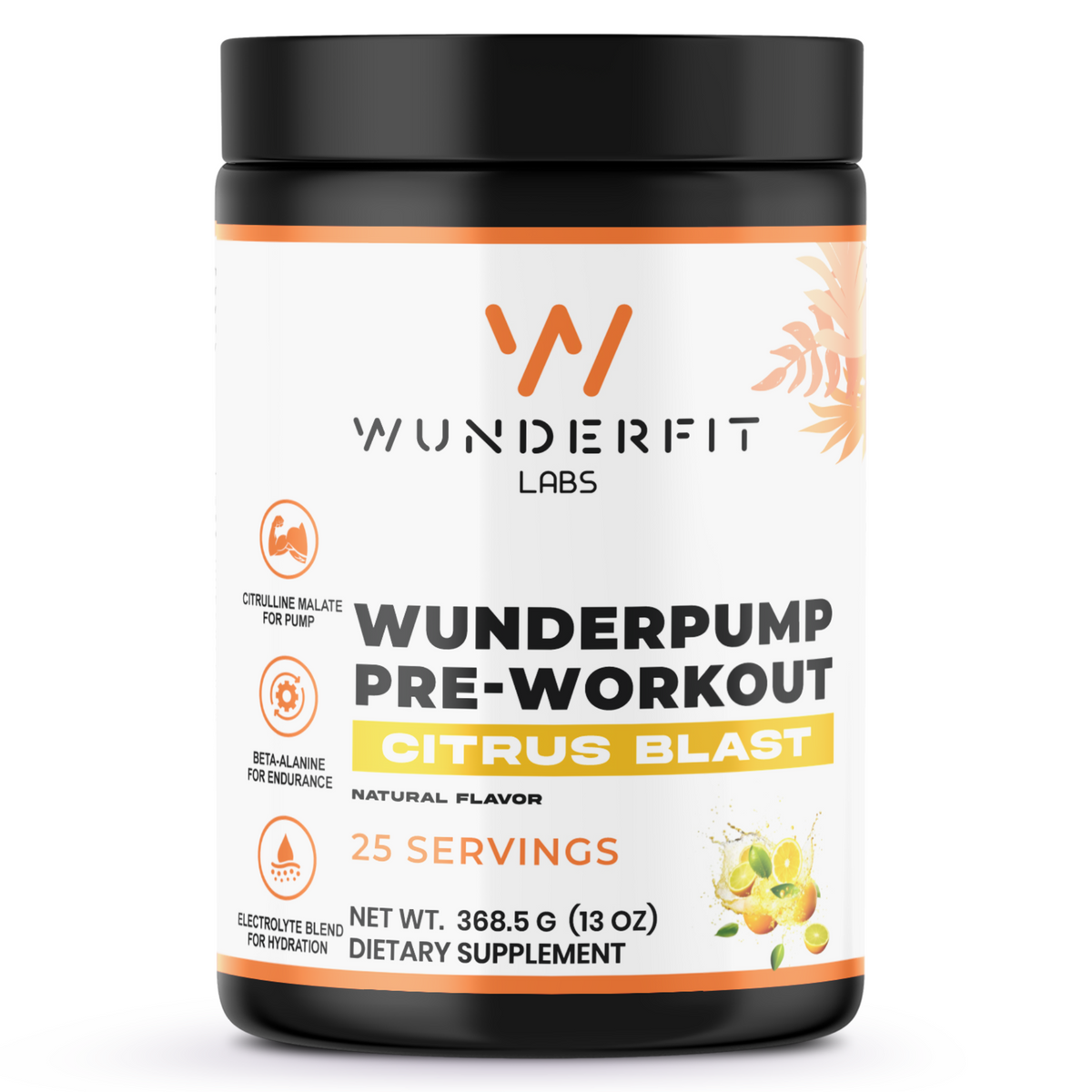 WunderPump Pre-Workout, Powder, 25 Servings