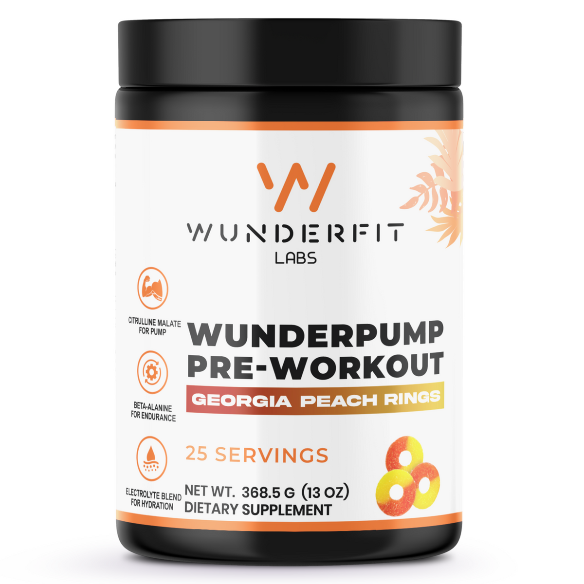 WunderPump Pre-Workout, Powder, 25 Servings