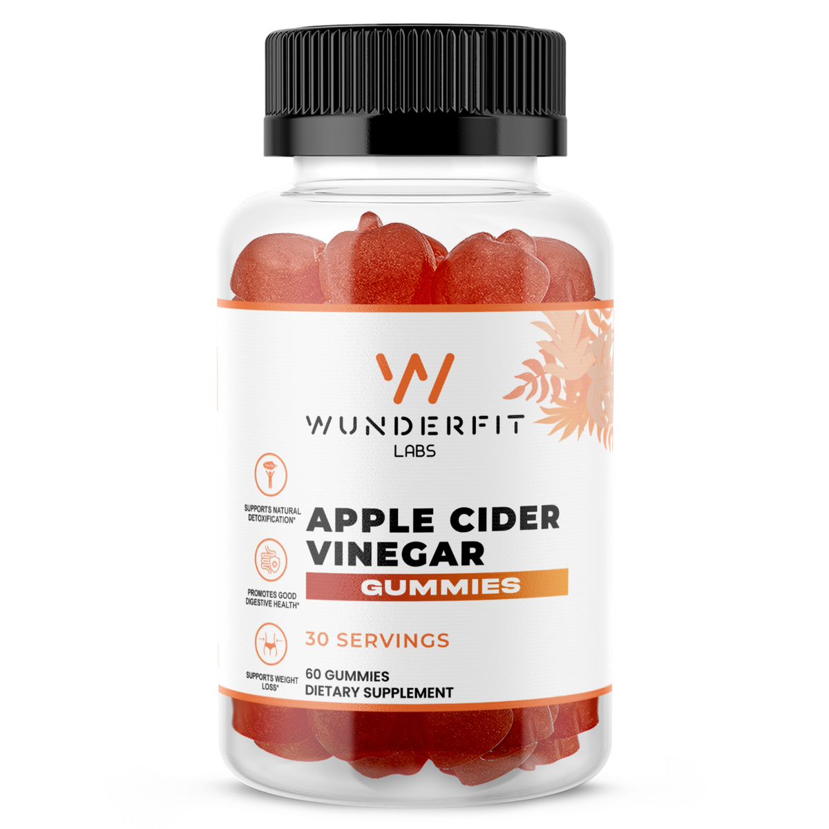 Apple Cider Vinegar, Gummies, 30 Servings