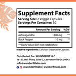 Ashwagandha, Capsules, 30 Servings