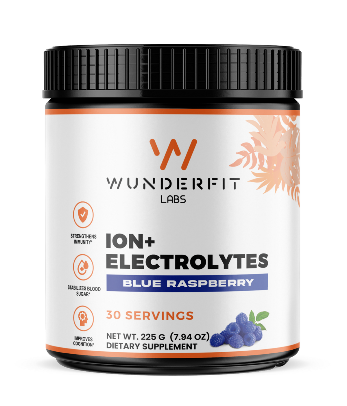 ION+ Electrolytes, Powder, 30 Servings