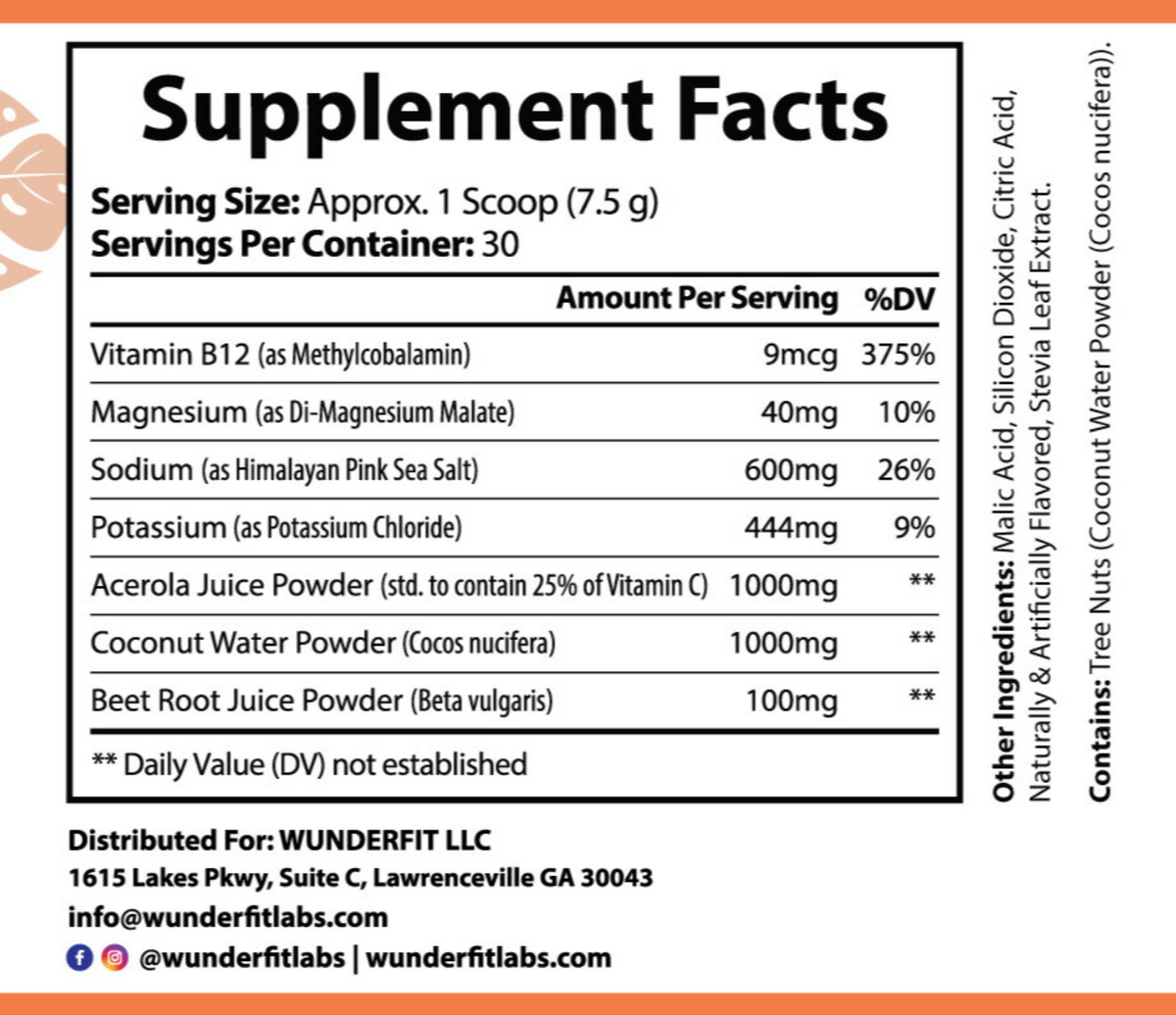 ION+ Electrolytes, Powder, 30 Servings