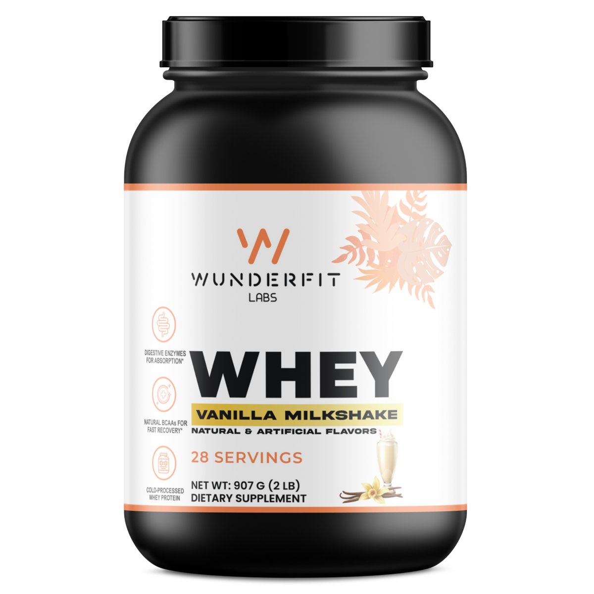 Whey Protein, Powder, 28 Servings
